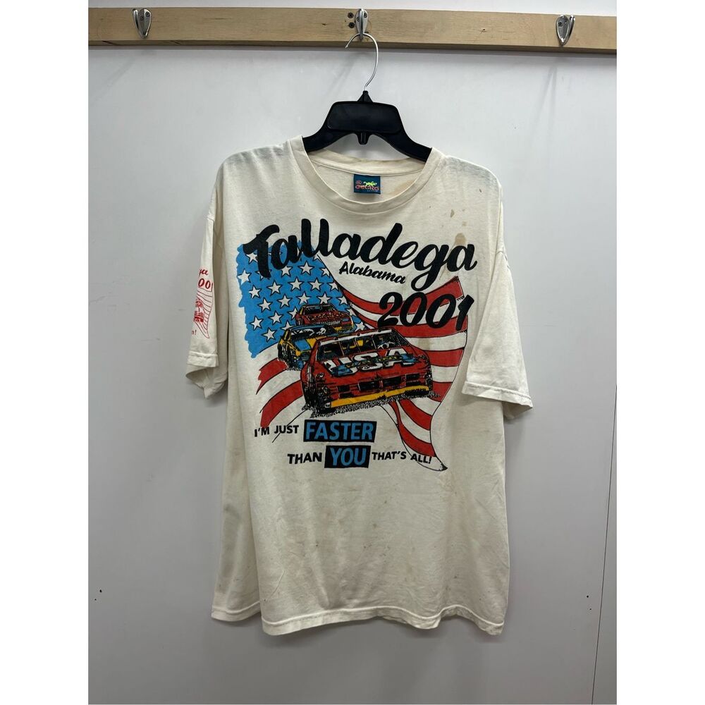 Vintage 2001 Alabama Racing T-Shirt Size XL